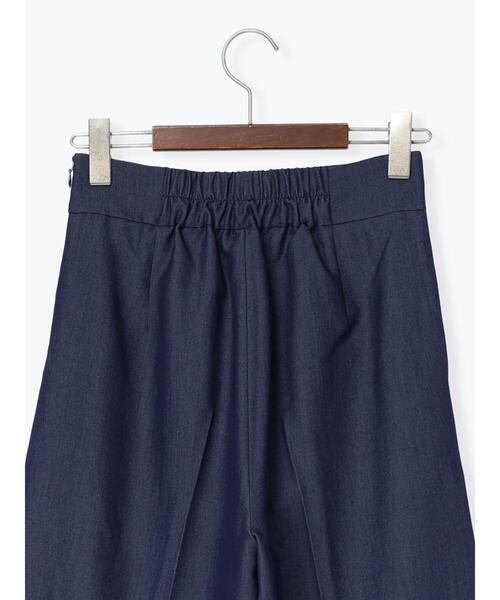Te chichi（テチチ）の「【遮熱】麻調ワイドクロップトパンツ（その他パンツ・レディース・ベージュ/ブラック/ネイビー・S/M）」の17枚目の写真