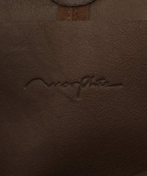 IENA(イエナ)の「Morphee/モルフェ CYLINDER(M size)OIL SUEDE BROWN バッグ(ショルダーバッグ・レディース・ブラウン・FREE)」の13枚目の写真