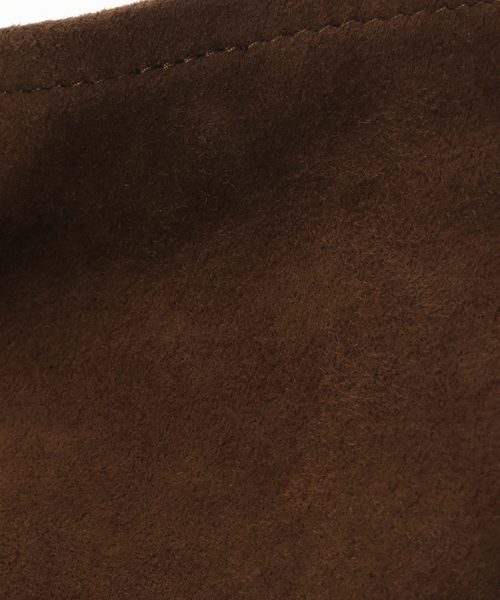 IENA(イエナ)の「Morphee/モルフェ CYLINDER(M size)OIL SUEDE BROWN バッグ(ショルダーバッグ・レディース・ブラウン・FREE)」の14枚目の写真
