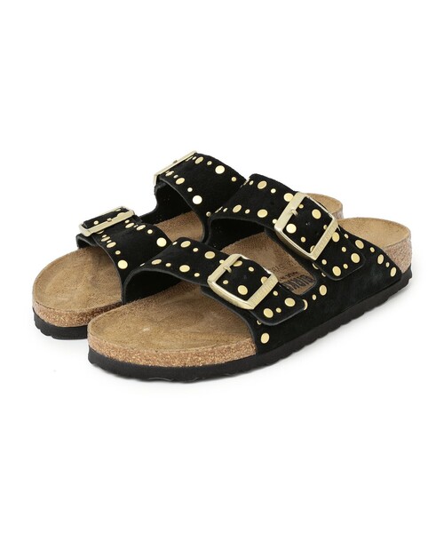 BIRKENSTOCK(ビルケンシュトック)の「BIRKENSTOCK: ARIZONA RIVET(サンダル・レディース・ベージュ/ブラック・36/37/38/39)」の12枚目の写真
