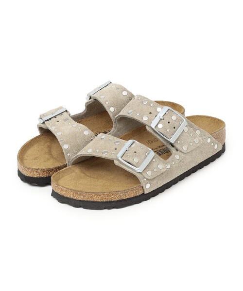 BIRKENSTOCK(ビルケンシュトック)の「BIRKENSTOCK: ARIZONA RIVET(サンダル・レディース・ベージュ/ブラック・36/37/38/39)」の13枚目の写真