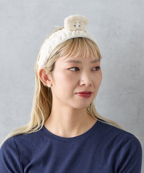 BIRTHDAY BAR(バースデイバー)の「YUM YUM FRIENDS ヘアターバン(ヘアバンド・レディース・ホワイト/ホワイト系その他2/ホワイト系その他・0)」の8枚目の写真