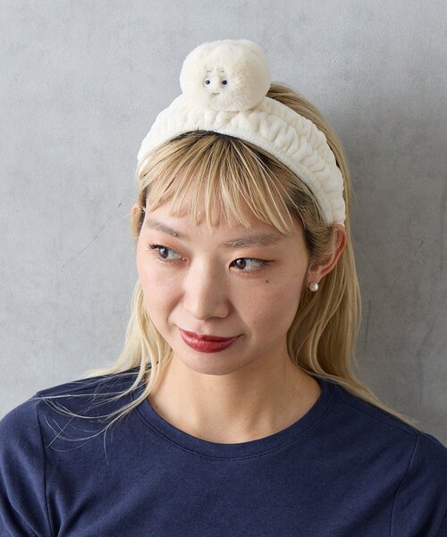 BIRTHDAY BAR(バースデイバー)の「YUM YUM FRIENDS ヘアターバン(ヘアバンド・レディース・ホワイト/ホワイト系その他2/ホワイト系その他・0)」の16枚目の写真