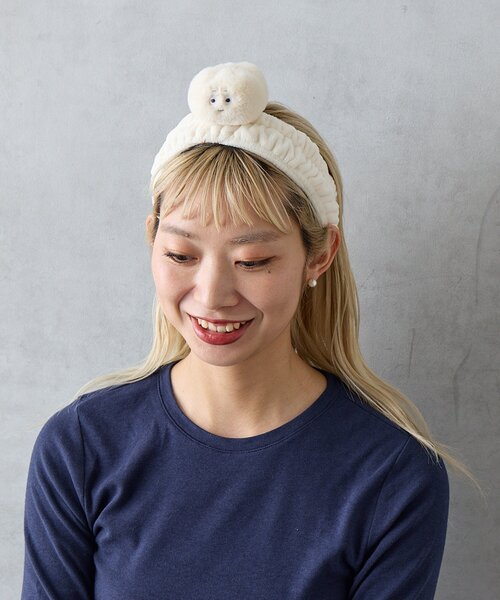 BIRTHDAY BAR(バースデイバー)の「YUM YUM FRIENDS ヘアターバン(ヘアバンド・レディース・ホワイト/ホワイト系その他2/ホワイト系その他・0)」の17枚目の写真