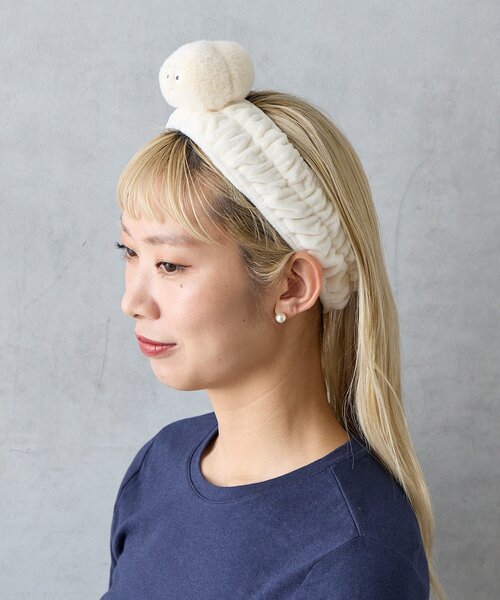 BIRTHDAY BAR(バースデイバー)の「YUM YUM FRIENDS ヘアターバン(ヘアバンド・レディース・ホワイト/ホワイト系その他2/ホワイト系その他・0)」の20枚目の写真