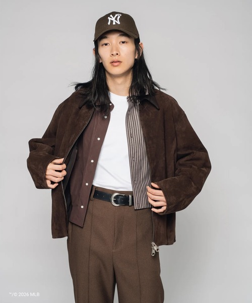 STUDIOUS(ステュディオス)の「【BASICKS】x Newera Yankees Cap(キャップ・メンズ・ブラウン・FREE)」の12枚目の写真