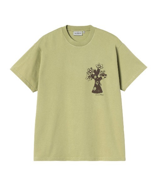Carhartt WIP（カーハートダブリューアイピー）の「Carhartt WIP S/S FORMA T-SHIRT（カーハートワークインプログレス ショートスリーブ フォーマ Tシャツ）（Tシャツ/カットソー・メンズ・ホワイト/ブラック/グリーン系・SMALL/X-LARGE/LARGE/MEDIUM）」の12枚目の写真