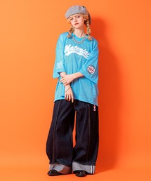 a.p.o.v.（エーピーオービー）の「a.p.o.v. マテリアルメッシュゲームシャツ（Tシャツ/カットソー）」