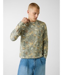GUESS JEANS | MENS Waffle Tee Tシャツ 長袖 ロンT(Tシャツ/カットソー)
