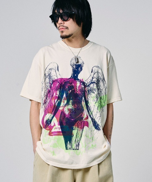 EFFECTEN(エフェクテン)の「mt10574-POISON t-shirt Tシャツ(efdig-20)(Tシャツ/カットソー・メンズ・ホワイト/アイボリー/グレー・M/L/XL)」の17枚目の写真