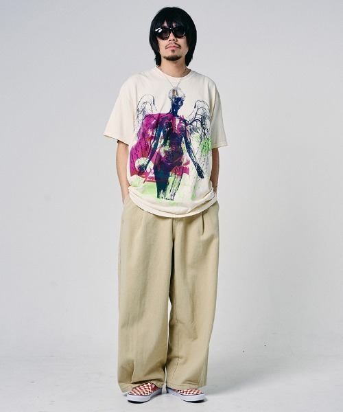EFFECTEN(エフェクテン)の「mt10574-POISON t-shirt Tシャツ(efdig-20)(Tシャツ/カットソー・メンズ・ホワイト/アイボリー/グレー・M/L/XL)」の16枚目の写真