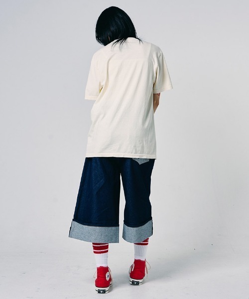 EFFECTEN(エフェクテン)の「mt10574-POISON t-shirt Tシャツ(efdig-20)(Tシャツ/カットソー・メンズ・ホワイト/アイボリー/グレー・M/L/XL)」の9枚目の写真