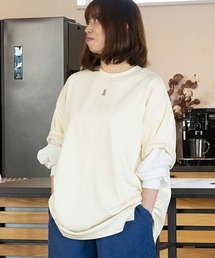 DOD（ディーオーディー）の「ディーオーディー DOD ウサロゴチュニック（Tシャツ/カットソー）」