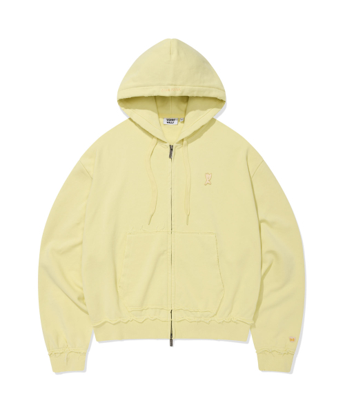 Wacky WiLLy(ワッキーウィリー)の「ヴィンテージキキワッペンフードジップアップイエロー(パーカー・メンズ・その他・SMALL/LARGE)」の8枚目の写真