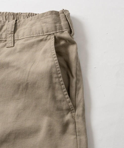 JOHN'S CLOSET（ジョンズクローゼット）の「【3】〔U.S.POLO ASSN.〕ワンポイント刺繍 バックシャーリング チノショーツ（チノパンツ・メンズ・ネイビー/ベージュ/アイボリー・X-LARGE/LARGE/MEDIUM）」の13枚目の写真