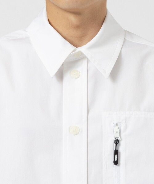 KENZO MINAMI(ケンゾーミナミ)の「FE65CH5059LP BOKE 2.0 TECHNICAL OVERSIZE SH(シャツ/ブラウス・メンズ・ブラック/ホワイト・M)」の6枚目の写真