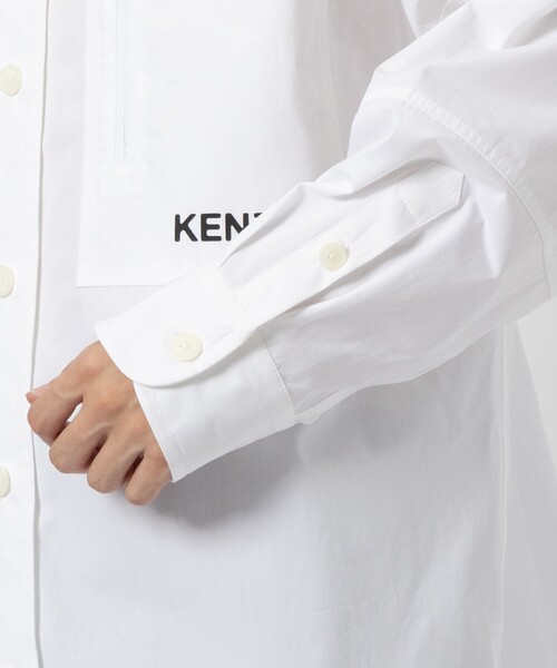 KENZO MINAMI(ケンゾーミナミ)の「FE65CH5059LP BOKE 2.0 TECHNICAL OVERSIZE SH(シャツ/ブラウス・メンズ・ブラック/ホワイト・M)」の9枚目の写真