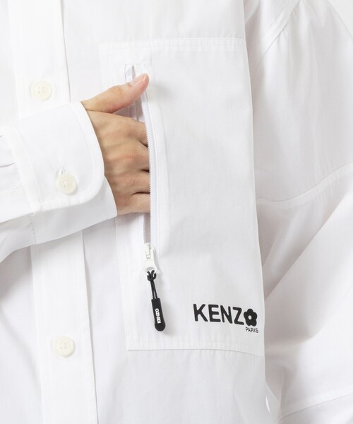 KENZO MINAMI(ケンゾーミナミ)の「FE65CH5059LP BOKE 2.0 TECHNICAL OVERSIZE SH(シャツ/ブラウス・メンズ・ブラック/ホワイト・M)」の10枚目の写真