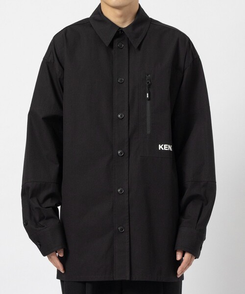 KENZO MINAMI(ケンゾーミナミ)の「FE65CH5059LP BOKE 2.0 TECHNICAL OVERSIZE SH(シャツ/ブラウス・メンズ・ブラック/ホワイト・M)」の13枚目の写真