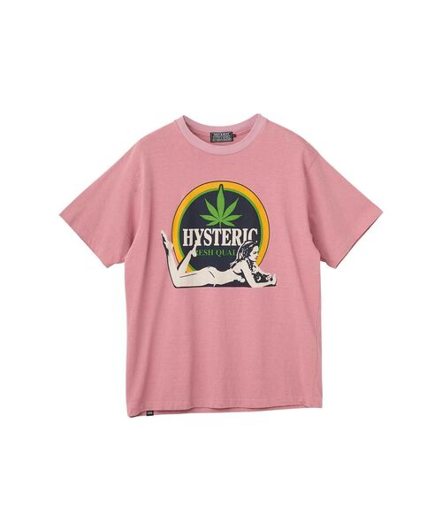 HYSTERIC GLAMOUR(ヒステリックグラマー)の「FRESH QUALITY Tシャツ(Tシャツ/カットソー・メンズ・ピンク/ホワイト/ブラック・SMALL/LARGE/MEDIUM/X-LARGE)」の3枚目の写真