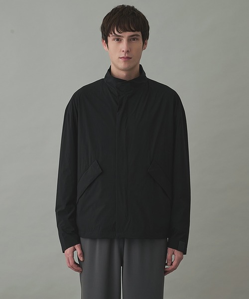 N.HOOLYWOOD(N.ハリウッド)の「【N.HOOLYWOOD】2252-BL19-003 STAND BLOUSON(ブルゾン・メンズ・ブラック/モカ・38/36)」の2枚目の写真