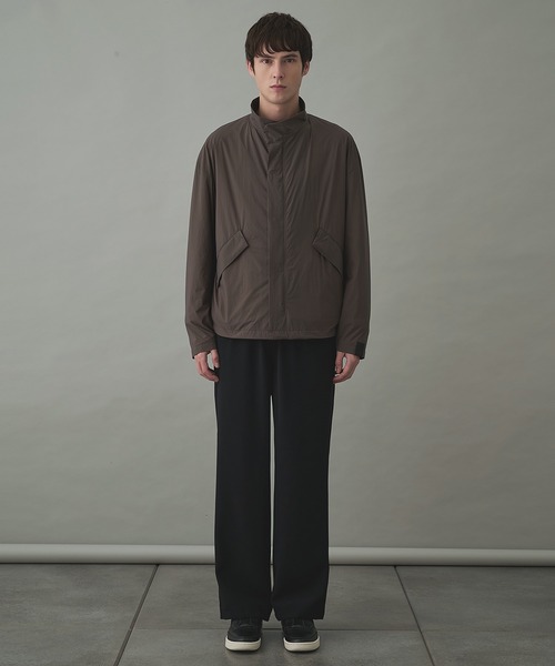N.HOOLYWOOD(N.ハリウッド)の「【N.HOOLYWOOD】2252-BL19-003 STAND BLOUSON(ブルゾン・メンズ・ブラック/モカ・38/36)」の4枚目の写真