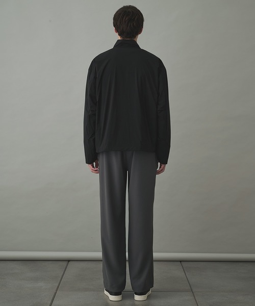 N.HOOLYWOOD(N.ハリウッド)の「【N.HOOLYWOOD】2252-BL19-003 STAND BLOUSON(ブルゾン・メンズ・ブラック/モカ・38/36)」の6枚目の写真