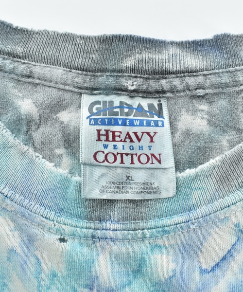 GILDAN(ギルダン)の「【USED】Y2K GILDAN “White tiger” タイダイ アニマル Tシャツ USA製(Tシャツ/カットソー・メンズ・ブルー・X-LARGE)」の8枚目の写真
