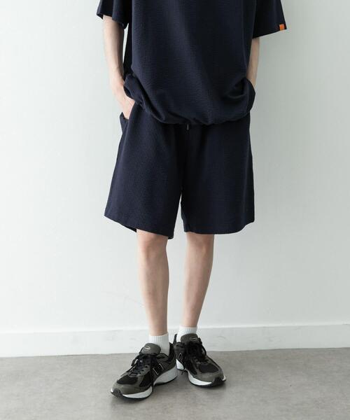 URBAN RESEARCH Sonny Label(アーバンリサーチサニーレーベル)の「カットシアサッカーショートパンツ(その他パンツ・メンズ・ブラック/ネイビー・LARGE/MEDIUM)」の18枚目の写真