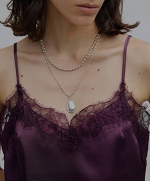 Ameri（アメリ）の「MEDI NICKEL FREE DOUBLE CHAIN PENDANT NECKLACE（ネックレス）」