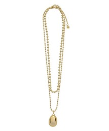 Ameri（アメリ）の「MEDI NICKEL FREE DOUBLE CHAIN PENDANT NECKLACE（ネックレス）」