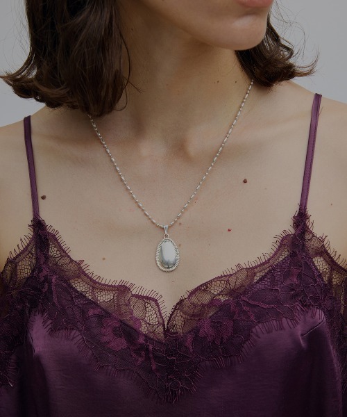 Ameri(アメリ)の「MEDI NICKEL FREE DOUBLE CHAIN PENDANT NECKLACE(ネックレス・レディース・シルバー/ゴールド・FREE)」の12枚目の写真