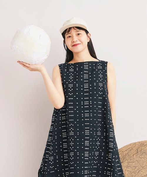 yuni（ユニ　）の「△Cotton/Nylon sheer memory dot 刺繍 layer one-piece ”　dot dot dot　”（ワンピース・レディース・その他・FREE）」の2枚目の写真