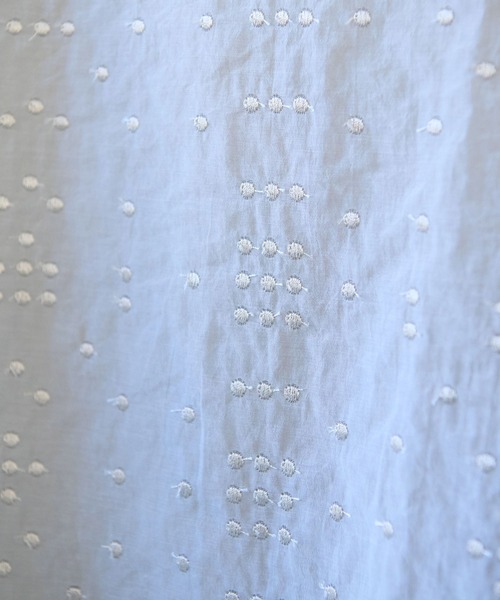 yuni（ユニ　）の「△Cotton/Nylon sheer memory dot 刺繍 layer one-piece ”　dot dot dot　”（ワンピース・レディース・その他・FREE）」の18枚目の写真