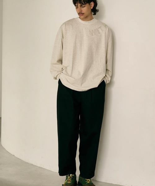 Kelen(ケレン)の「「KELEN MENS / ケレン メンズ」BYERS(Tシャツ/カットソー・メンズ・ネイビー/レッド/オートミール/ブラック・38/40/42)」の9枚目の写真