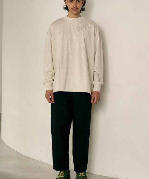 Kelen(ケレン)の「「KELEN MENS / ケレン メンズ」BYERS(Tシャツ/カットソー・メンズ・ネイビー/レッド/オートミール/ブラック・38/40/42)」の15枚目の写真