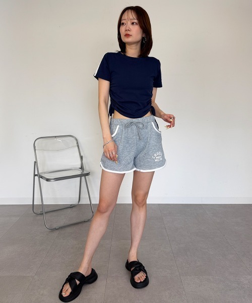 mellomela.(メロメラ)の「ショートパンツ(その他パンツ・レディース・ブラック/杢グレー・M)」の12枚目の写真