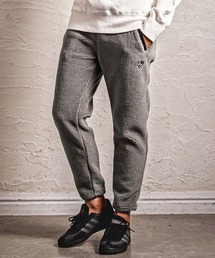 mp15186-faux leather trim boa pants ボアイージーパンツ(1M26A130)