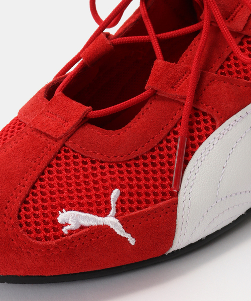 PUMA（プーマ）の「PUMA / プーマ SPEEDCAT GO WNS（スニーカー・レディース・ブラック/レッド・23cm/25cm/24cm）」の12枚目の写真