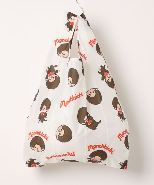 Mac-House(マックハウス)の「【 Monchhichi / モンチッチ 】総柄プリント 折りたたみ エコバッグ(エコバッグ/サブバッグ・レディース・オフホワイト/ネイビー・FREE)」の14枚目の写真