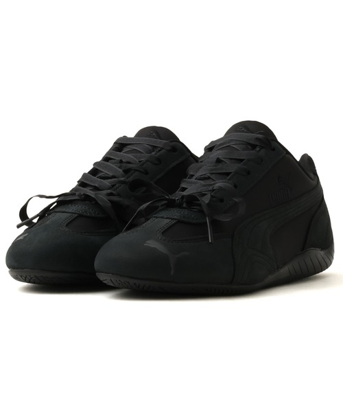 PUMA(プーマ)の「PUMA SPEEDCAT ETOILE WMNS / プーマ スピードキャット エトワール ウィメンズ(スニーカー・レディース・ブラック・22.5cm/23.0cm/23.5cm/24.0cm/24.5cm/25.0cm)」の2枚目の写真
