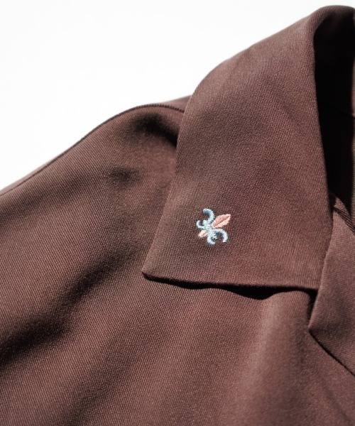 TOWNCRAFT(タウンクラフト)の「TOWNCRAFT / 50S EMBROIDERY L/S SHIRT(シャツ/ブラウス・メンズ・ブラウン/ブラック・SMALL/MEDIUM/LARGE)」の21枚目の写真