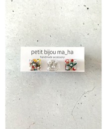 【petitbijou ma_ha】オリジナルパーツピアスセット