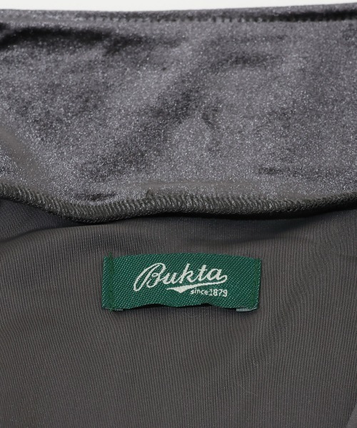 Bukta(バクタ)の「ベロア トラック ジャケット(ブルゾン・メンズ・グリーン/チャコール・LARGE/MEDIUM/X-LARGE)」の12枚目の写真