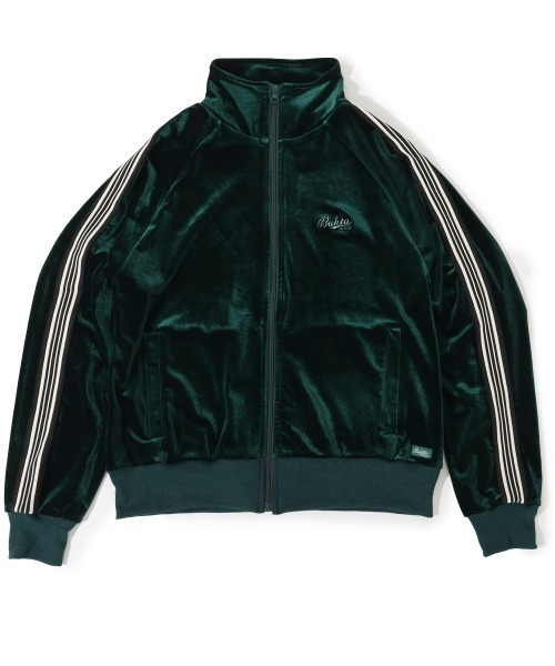 Bukta(バクタ)の「ベロア トラック ジャケット(ブルゾン・メンズ・グリーン/チャコール・LARGE/MEDIUM/X-LARGE)」の15枚目の写真