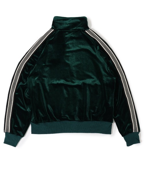 Bukta(バクタ)の「ベロア トラック ジャケット(ブルゾン・メンズ・グリーン/チャコール・LARGE/MEDIUM/X-LARGE)」の16枚目の写真
