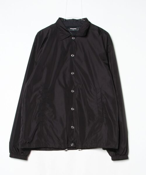 DSQUARED2(ディースクエアード)の「D2 Obsessed Nylon Coach Jacket/0252(ナイロンジャケット・メンズ・ブラック・48)」の1枚目の写真