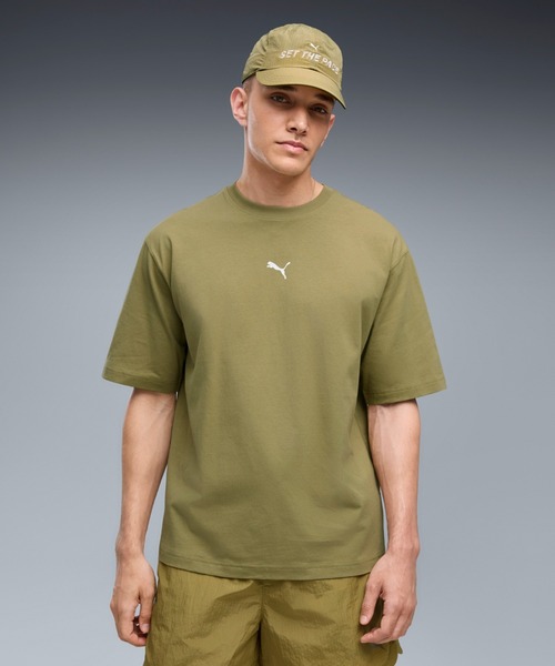 PUMA(プーマ)の「PUMA プーマ メンズ ラン カルチャー コレクティブ ボクシー グラフィック(Tシャツ/カットソー・メンズ・ブラウン系その他/ブラック・MEDIUM/LARGE/X-LARGE/XX-LARGE/SMALL)」の2枚目の写真