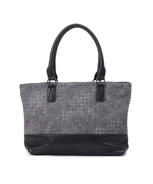 VENCEEXCHANGE（ヴァンスエクスチェンジ）の「PUデニムトートBAG      （トートバッグ・メンズ・ブラック/スカイブルー・FREE）」の2枚目の写真