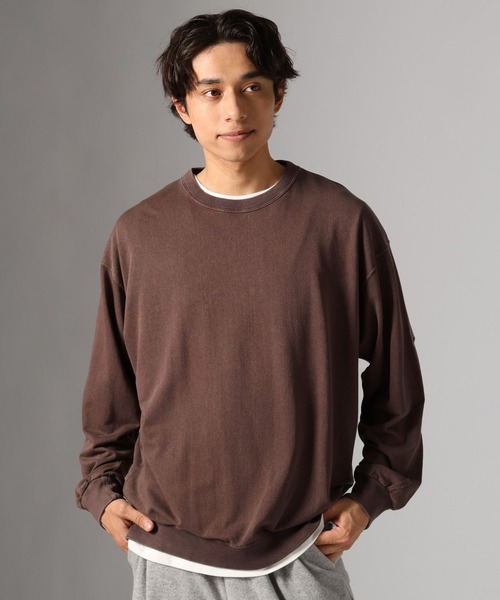 BAYFLOW（ベイフロー）の「[セットでお得]SNOWタックスリーブレイヤードTシャツ（Tシャツ/カットソー・メンズ・ブラウン/ライトブルー/ライトブラウン/ブラック・LARGE/MEDIUM）」の11枚目の写真